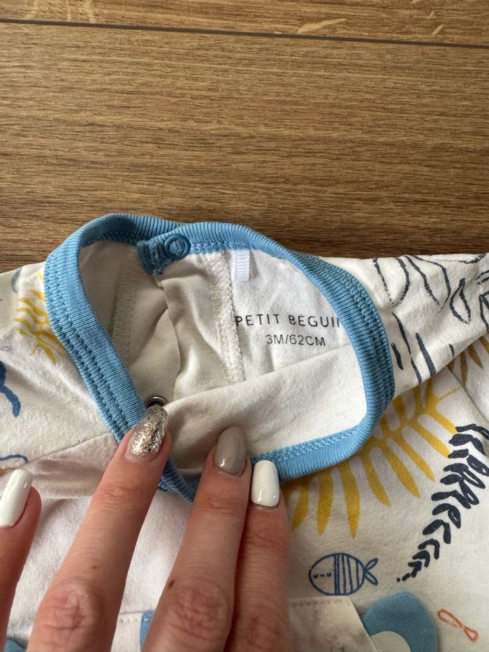 Pyjama petit béguin 3 mois - photo numéro 3