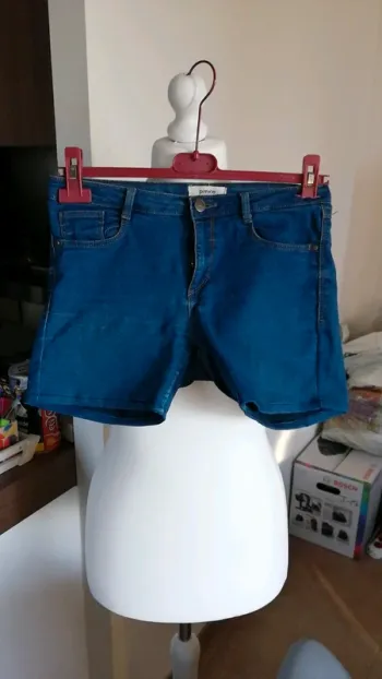 Short en jean femme