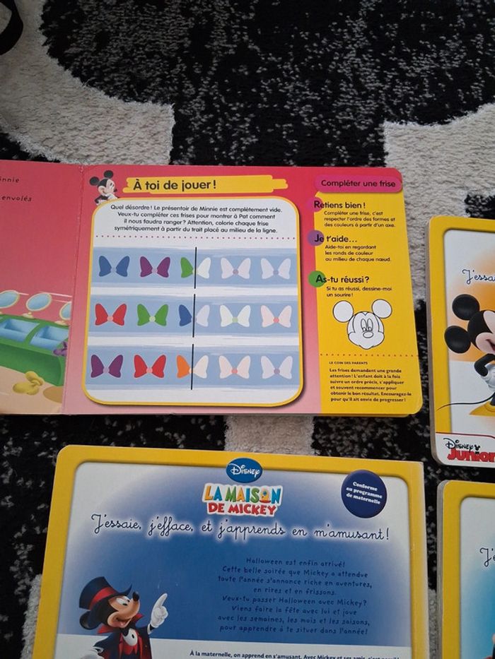Lot de 6 livres ardoises La Maison de Mickey - photo numéro 10