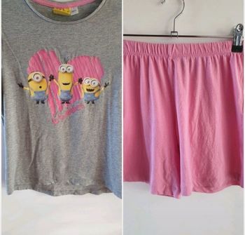 Pyjama pyjashort 12ans minions