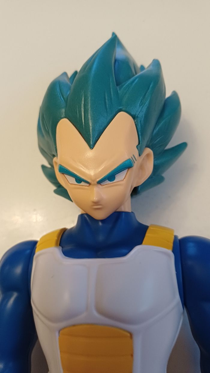 bandai figurine dragon Ball Flash Series limit breaker Super Saiyan Blue Vegeta - photo numéro 2