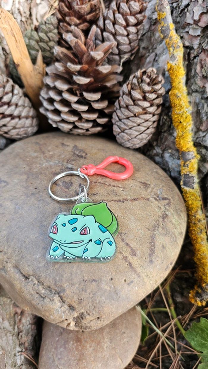 Super figurine Pokemon Nintendo porte clé Bulbizarre - photo numéro 2