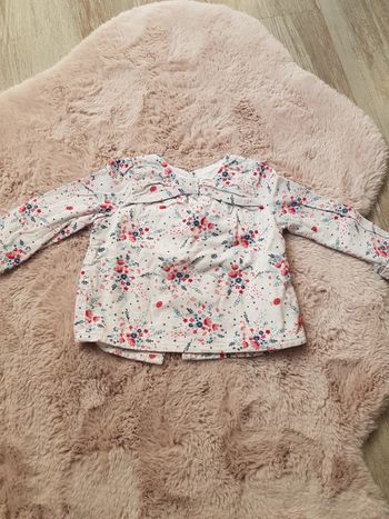 Haut manches longues fille 18 mois