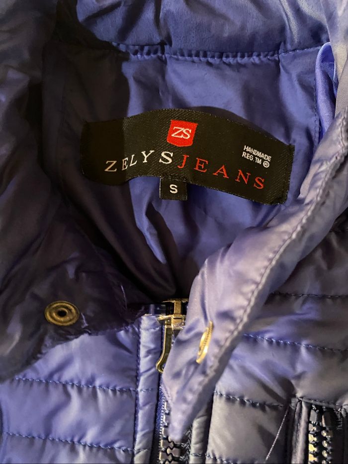 Doudoune bleu  homme zelys taille s - photo numéro 3