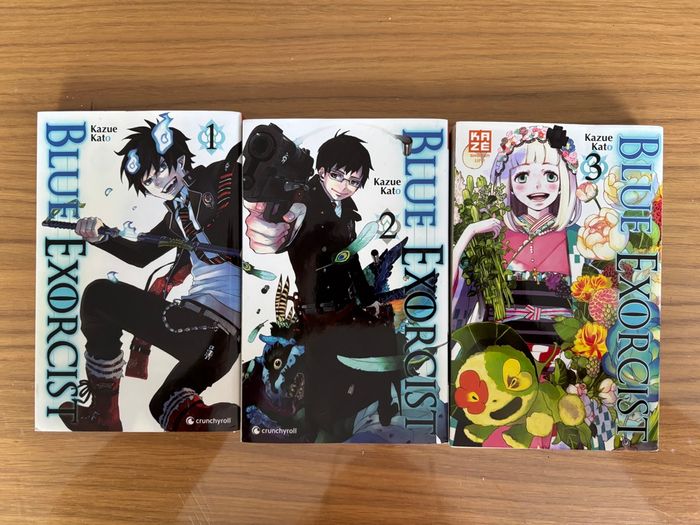Lot mangas Blue Exorcist 1,2 et 3 - photo numéro 2