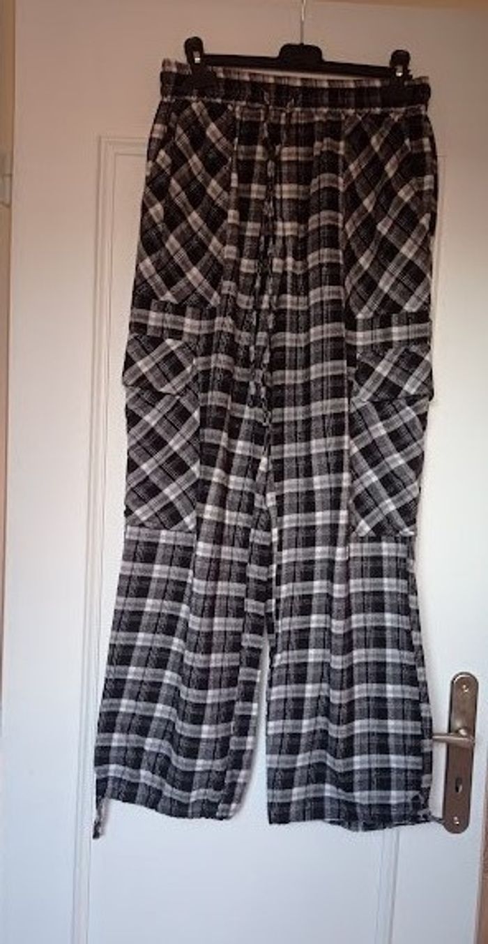 Pantalon à carreaux