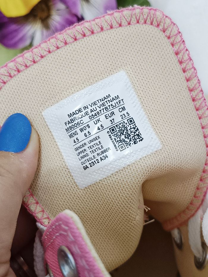 Converse rose - photo numéro 4