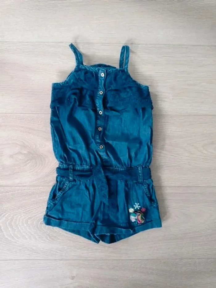 Combinaison short bleue Orchestra 4 ans