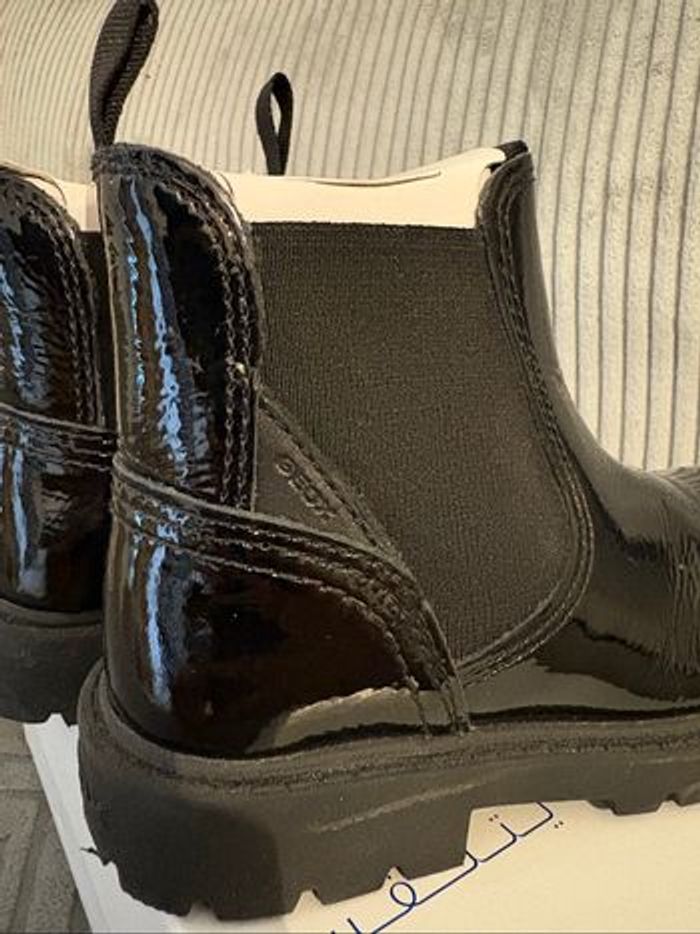 Boots geox vernis noir fille - photo numéro 8
