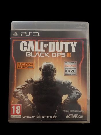 Jeu ps3 call of duty