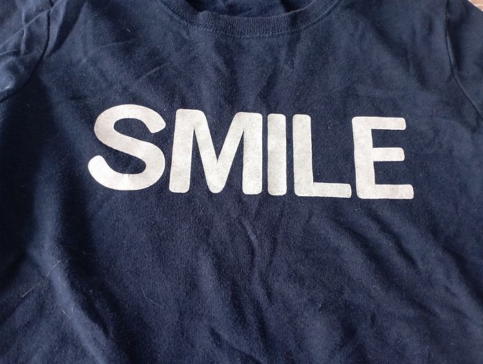 Pull marine manches longues 12 ans tissaia 2€ - photo numéro 2