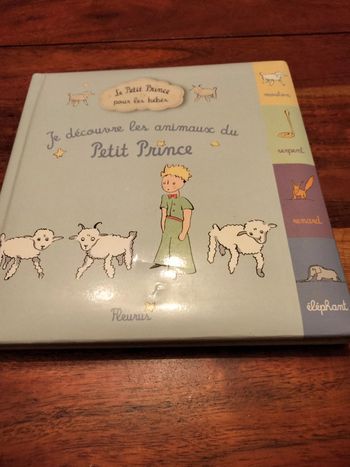 Livre cartonné je découvre les animaux du petit prince Fleurus