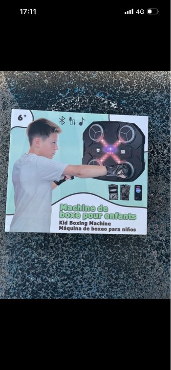 Machine boxe Bluetooth neuf