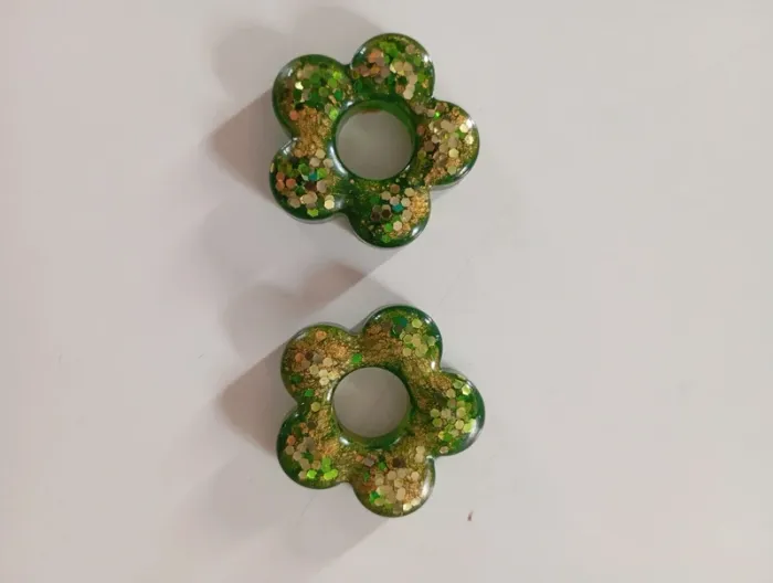 Pampilles fleurs pour boucles d'oreilles interchangeables - photo numéro 2