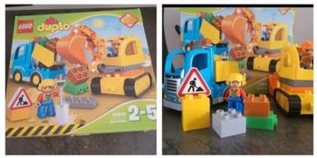 Lego duplo le camion et la Pelleteuse