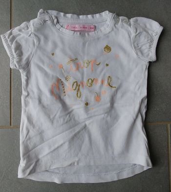 T shirt MC 6 mois