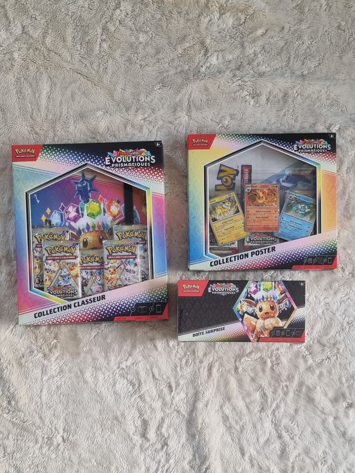 Pokemon coffret Evolutions Prismatiques EV8.5