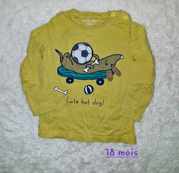 T-shirt garçon 18 mois