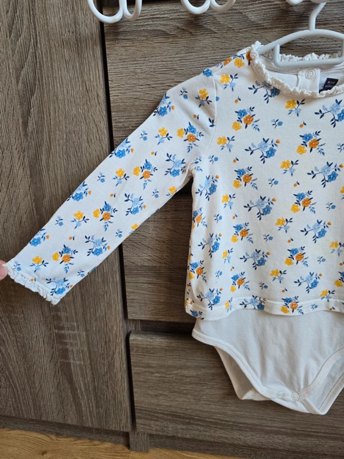 Vêtement Bébé Fille - Robe chasuble + Body - Sergent Major - 24 mois 86 cm - photo numéro 3