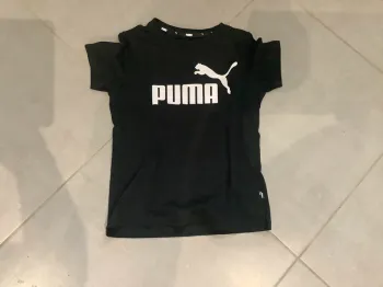 tee shirt adidas noir 7.8 ans