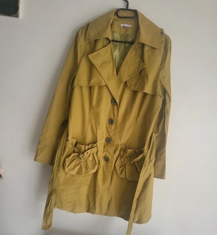 Veste / trench - Patrice Bréal - Taille 5 / 44-46 - photo numéro 2