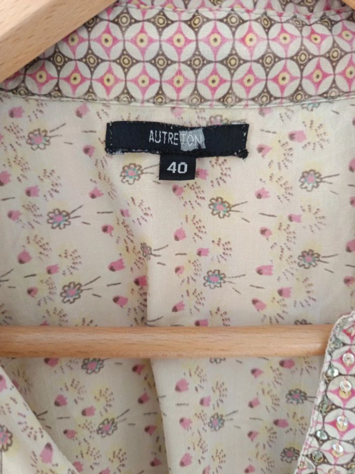 Chemise Autre Ton t.40 100% coton - photo numéro 2