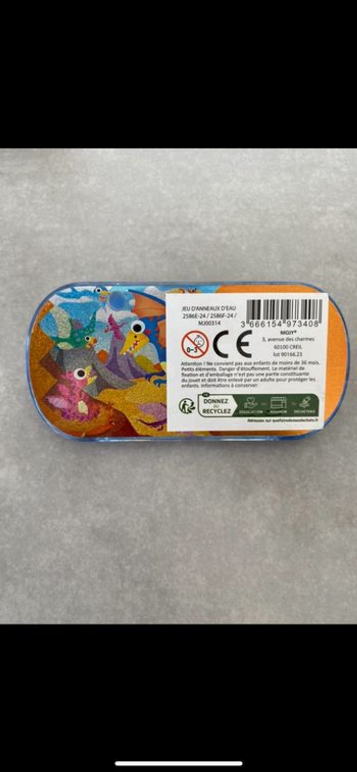 Jeu des anneaux dinosaure neuf - photo numéro 3