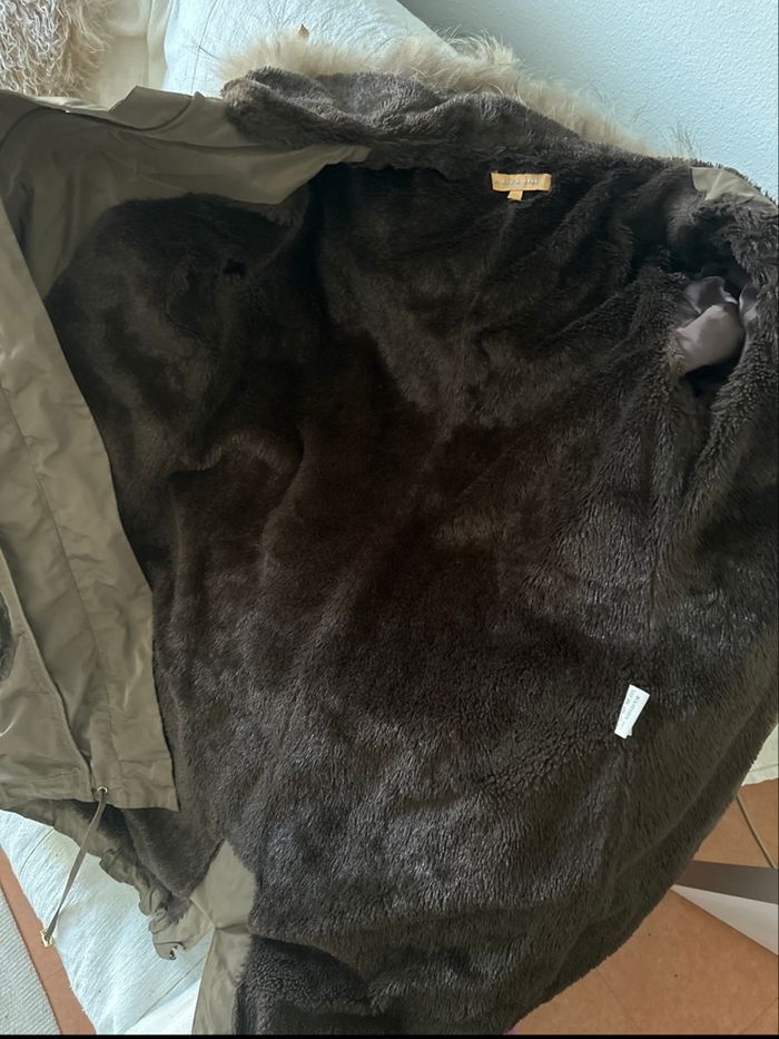 Parka kaki capuche - photo numéro 3