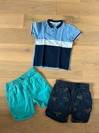 Lot de 2 shorts et 1 polo garçon primark