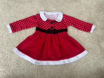 Robe de noël fille - 12 mois