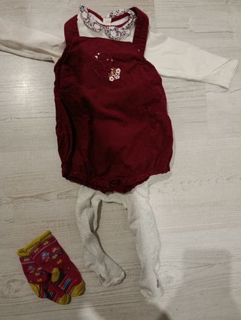 Ensemble fille 3 mois obaibi 