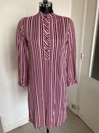 Robe à rayures vintage taille 36/S