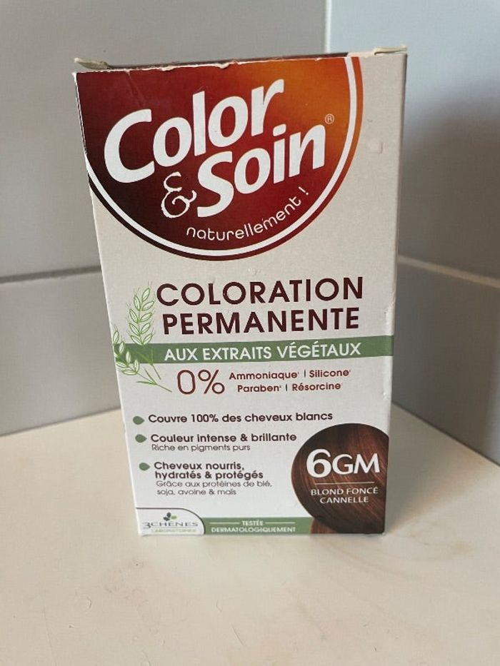 Coloration permanente végétale