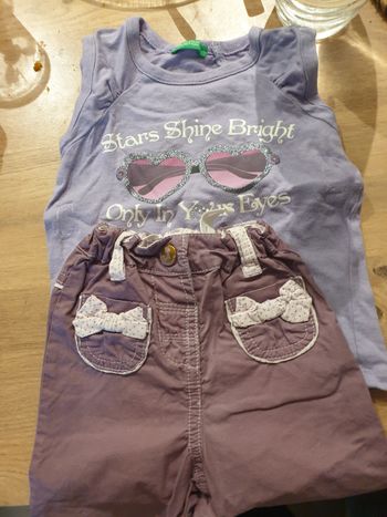 Ensemble fille bébé 