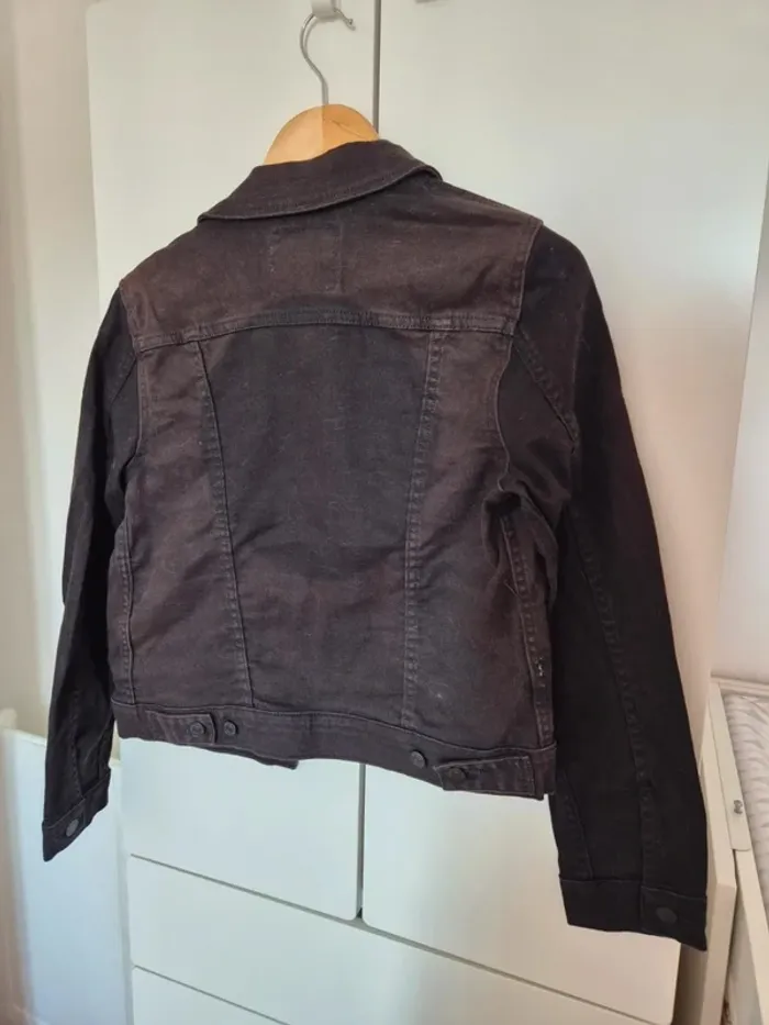 Veste en jeans LEVI'S authentique taille S noir - photo numéro 15