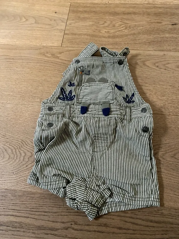 Salopette short