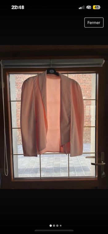 Veste blazer manche volante XL