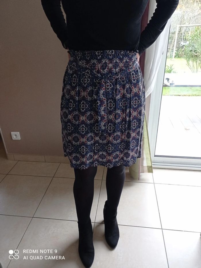 Jupe taille haute camaieu