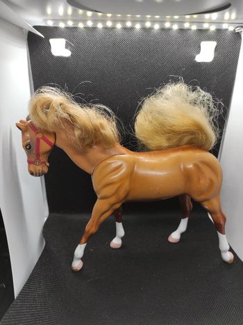 CHEVAL horse toy alpha international inc  alezan Brown horse #geektradelanard