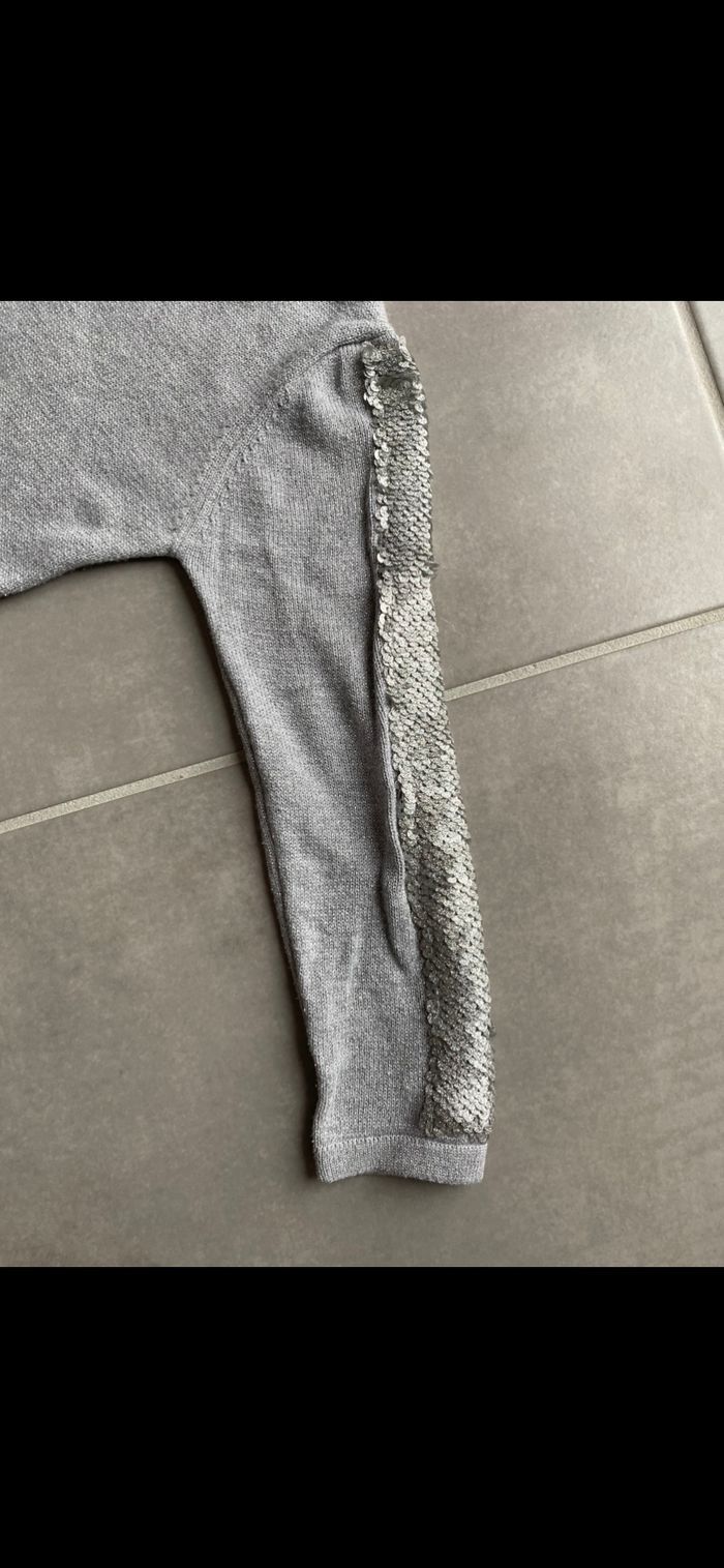 Robe de fêtes manches longues pailletés 4 ans - photo numéro 7