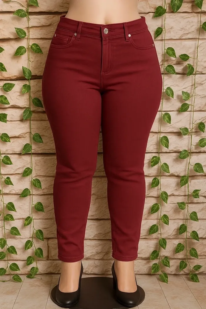 🌸Jeans skinny Bordeaux Jennyfer Taille 40🌸