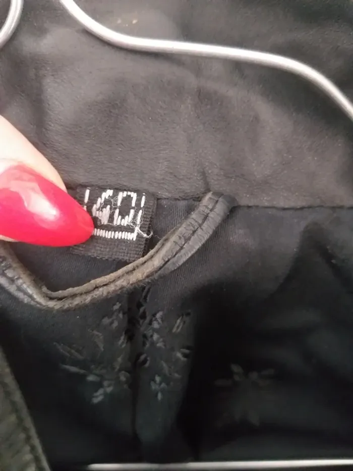 Veste en cuir vintage - photo numéro 5