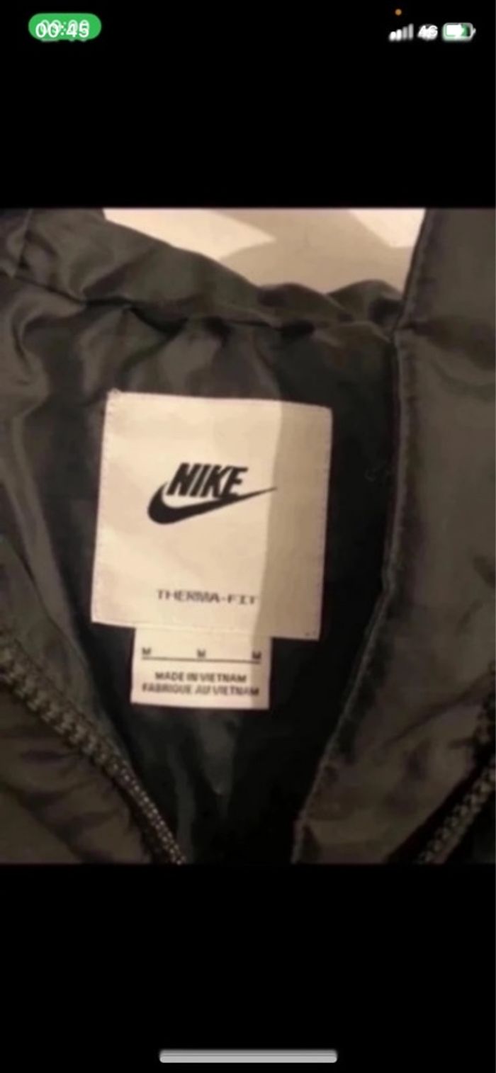 Doudoune nike longue femme taille M - photo numéro 3