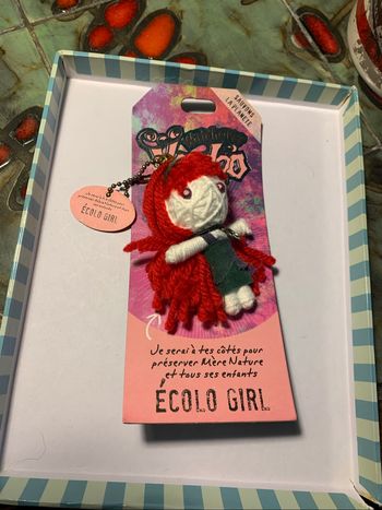 Poupée vaudou écolo girl