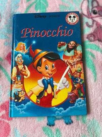 Livre Pinocchio Disney