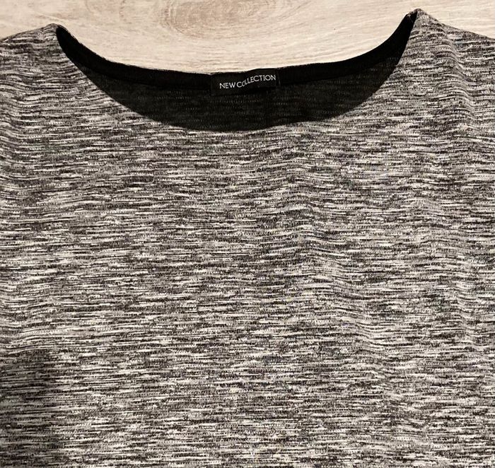 Pull rayé gris - photo numéro 4