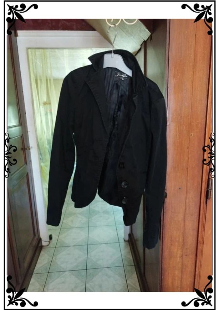 Veste blazer noire Jennyfer taille S/36 - photo numéro 5