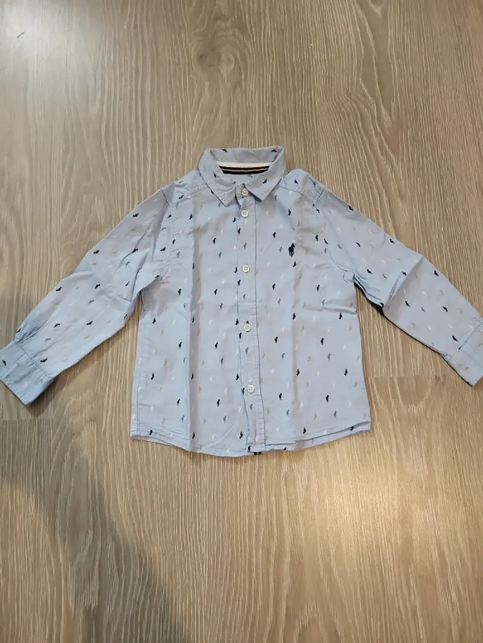 Chemise manches longues 4 ans