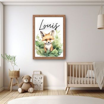 affiche prénom personnalisé