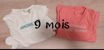 Lot pyjama léger 9m 